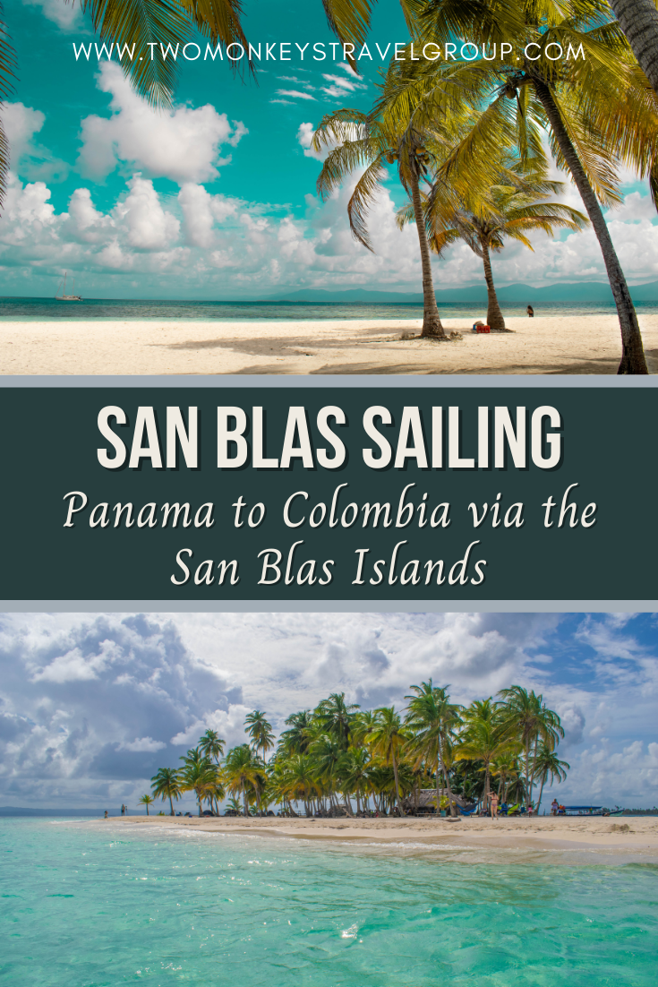 San Blas Sailing Panama to Colombia via the San Blas Islands with Ave Maria Sailing