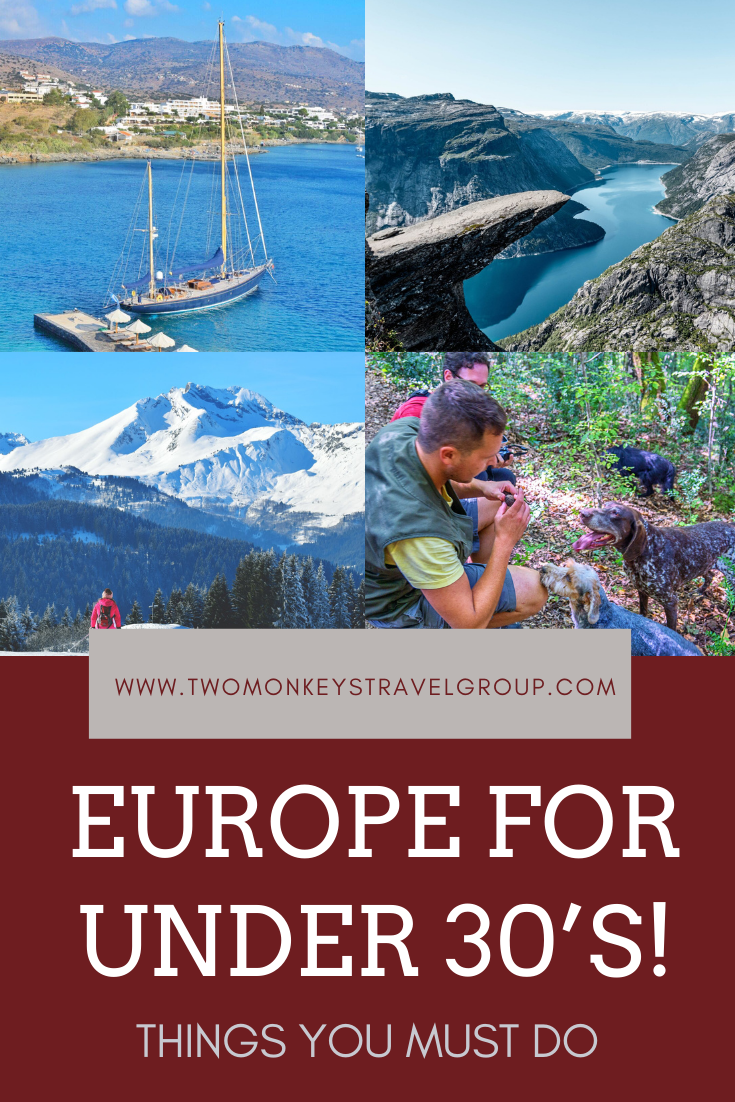 Top 10 things you MUST do in Europe for under 30’s