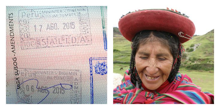 GTravel Gurus - Passport Stamps - Peru