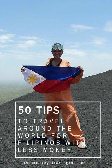 50 Tips to Travel Around the World for Filipinos with Less Money