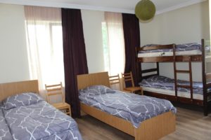 Hostel Bude Price: Dorms from $7.09 whilst Privates from $10.05 Check the latest price on Booking.com Compare the cheapest rates on Hotelscombined Why is it one of the best hostels in Georgia? FAMOUS FOR: Hostel Bude is a clean, cozy and comfortable hostel in a good location. It has a cool atmosphere, with very helpful staff. It offers a nice view from the balcony. The room is clean and has comfortable beds too. It's a very friendly place and truly one of the best hostels in Kutaisi, Georgia.