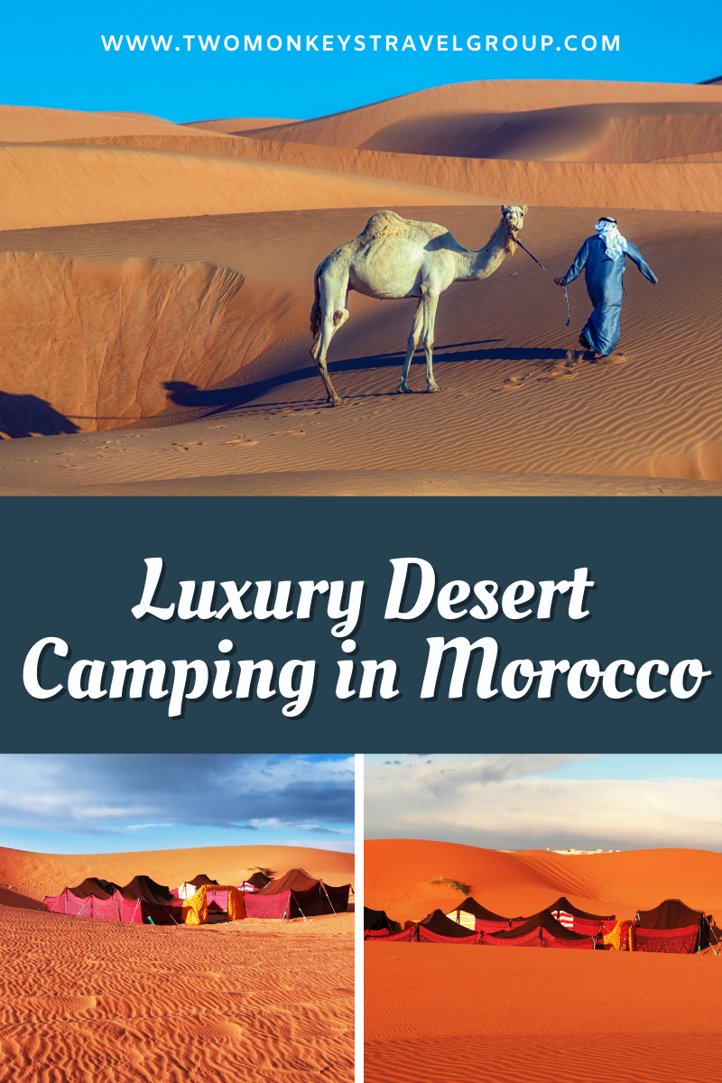 Luxury Desert Camping with Sahara Experience, Morocco #MuchMorocco