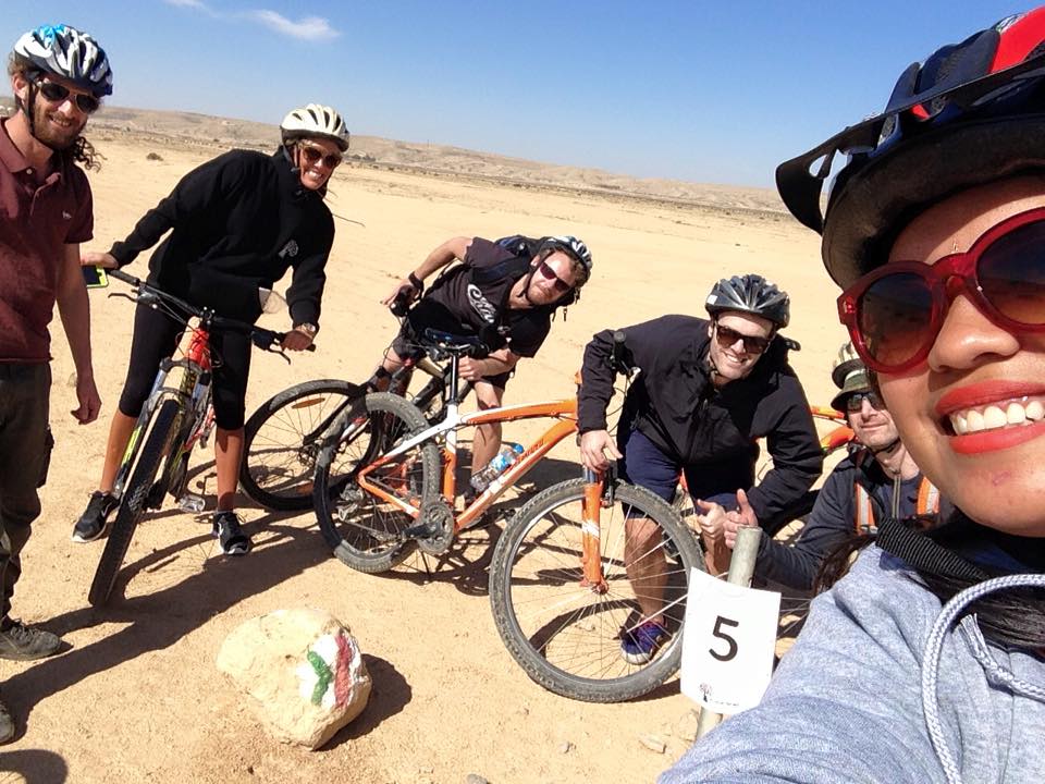 Travel to Israel for Filipinos - Cycling in Negev Desert