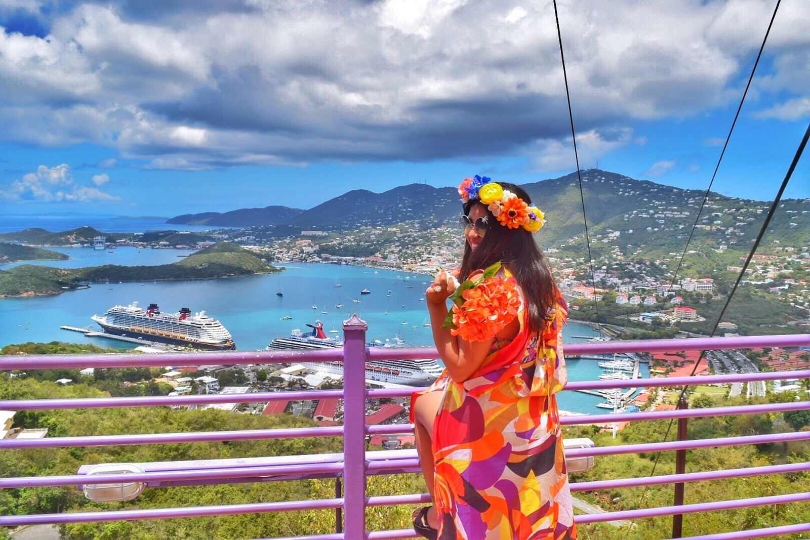 US Virgin Islands - Carnival Splendor Cruise -Caribbean Trip Kach and Jonathan