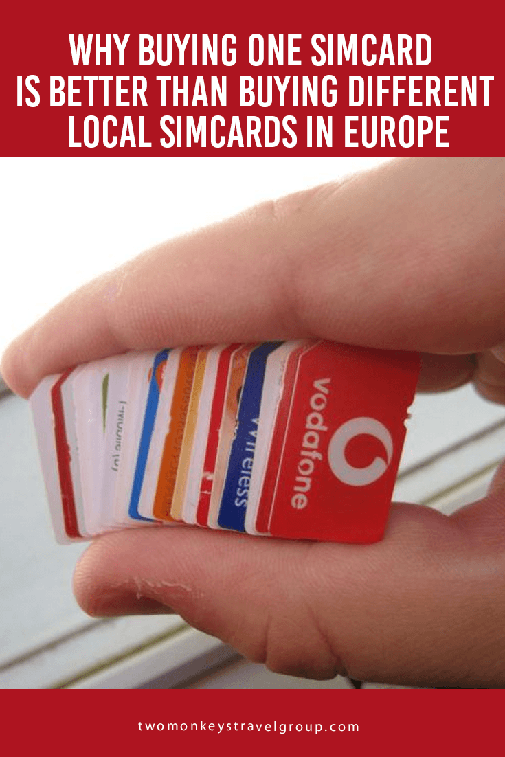 Why Buying One Simcard is Better Than Buying Different Local Simcards in Europe