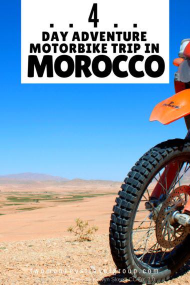 4 Day Adventure Motorbike Trip in Morocco