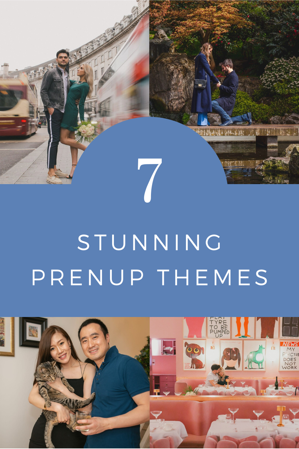 7 Stunning Prenup Themes