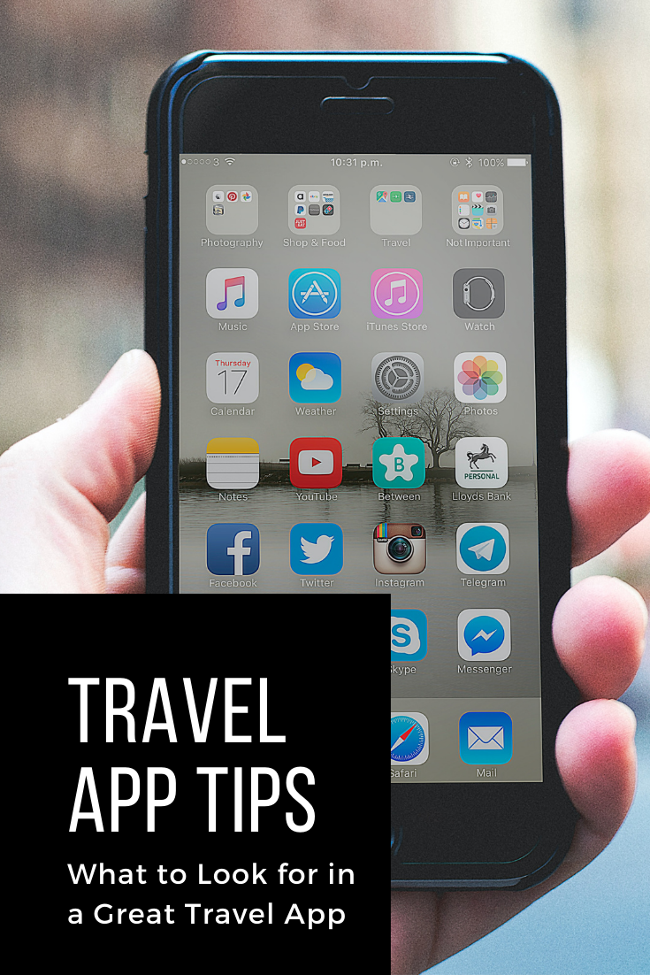 What to Look for in a Great Travel App